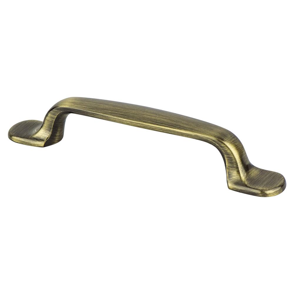 Berenson 9721-1BAB-P Euro Moderno Classic Comfort 96mm Pull Brushed Antique Brass  