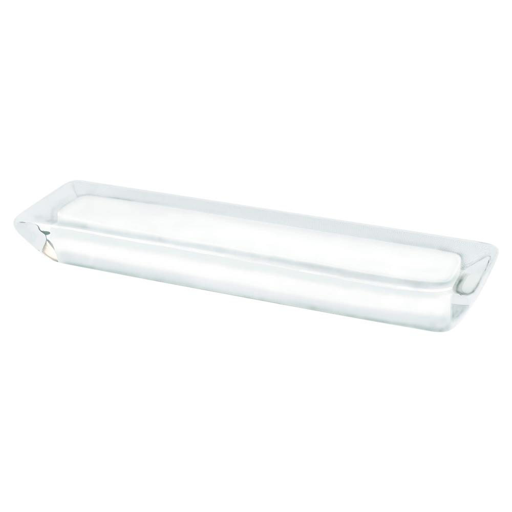 R. Christensen by Berenson Hardware 9755-7000-P Pull 96Mm White And Transparent