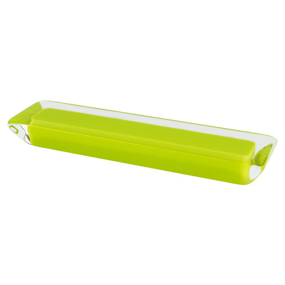 R. Christensen by Berenson Hardware 9757-7000-P Pull 96Mm Lime And Transparent