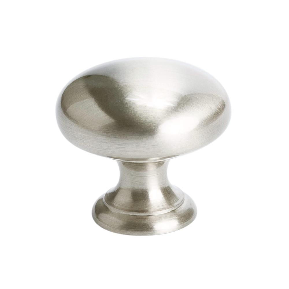 Berenson 9956-1BPN-P Plymouth Mix and Match Round Knob Brushed Nickel  