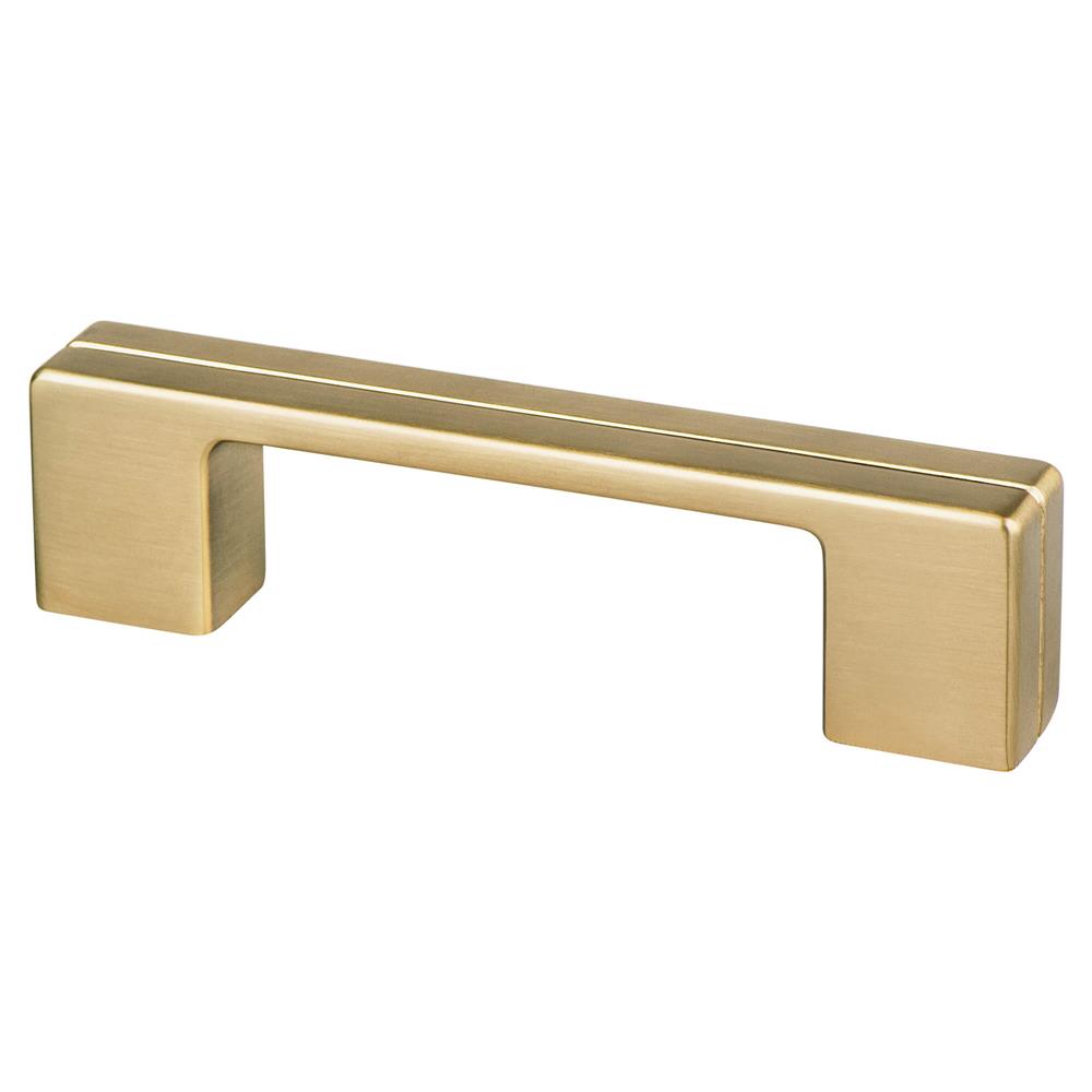 Berenson 9976-1MDB-P Skyline Uptown Appeal 3in. and 96mm Pull Modern Brushed Gold  