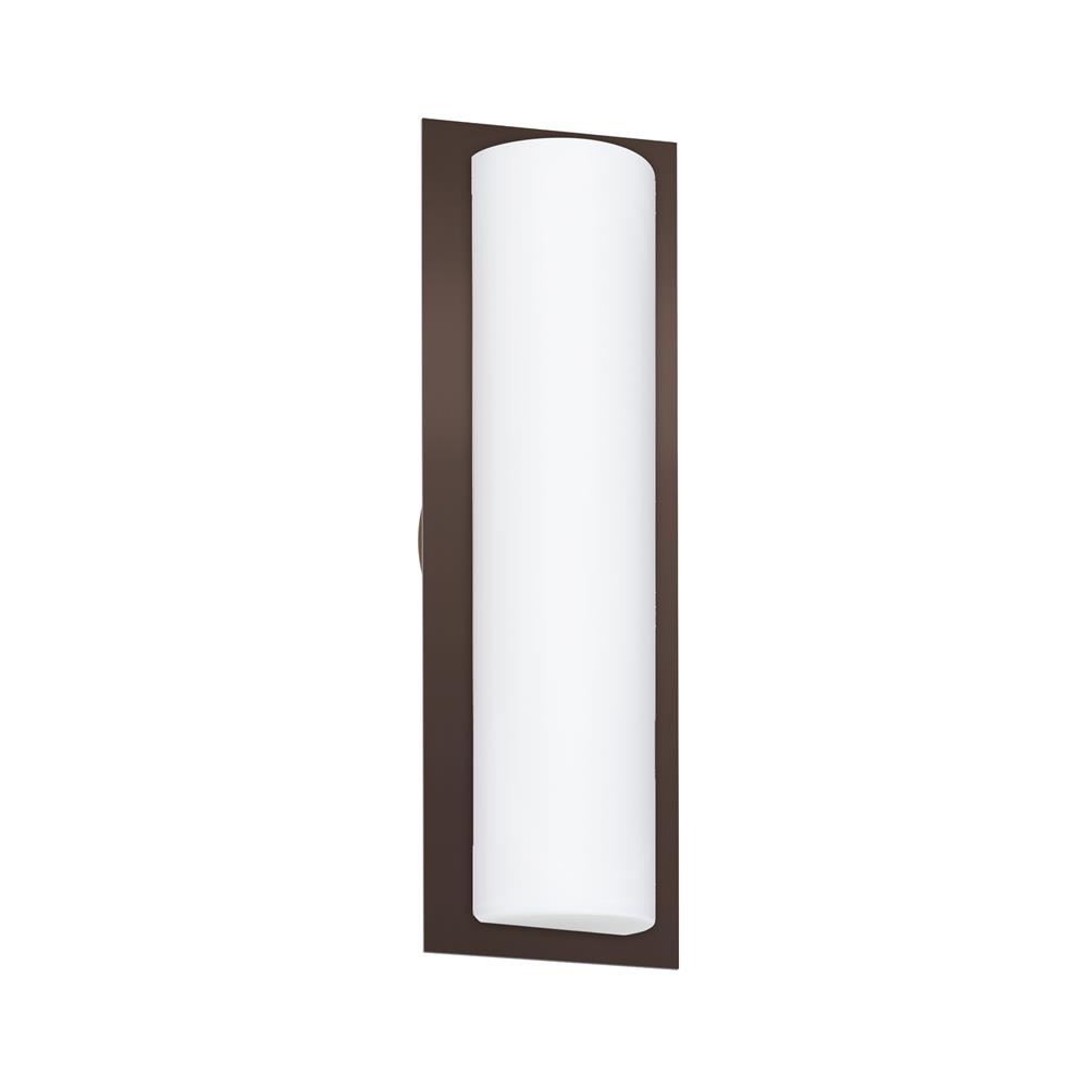 Besa Lighting 2NW-BARC18-BR Barclay 18 Bronze 120V Sconce Int/Ext
