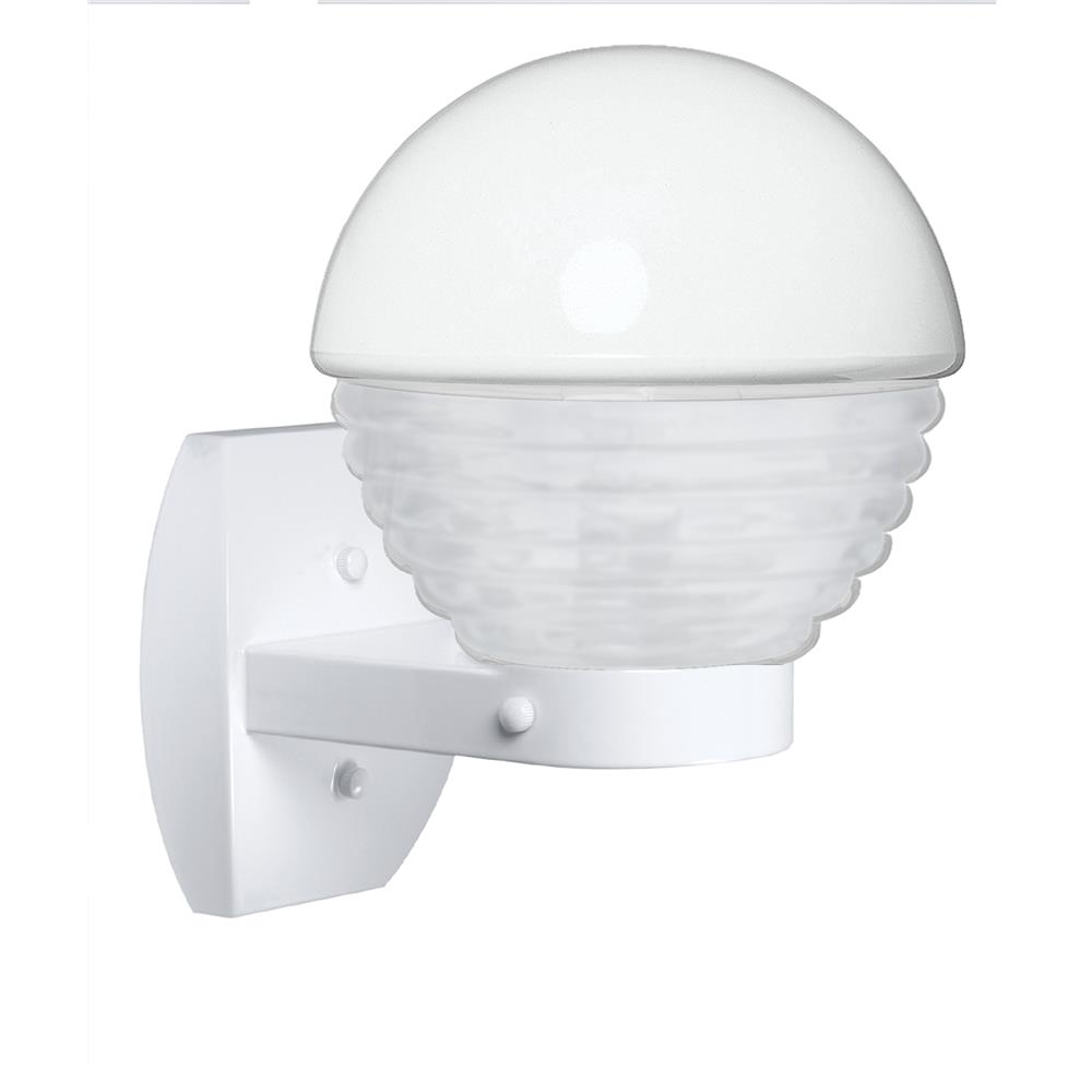 Besa Lighting 306153-WALL-FR Costaluz 3061 Series White 120v Sconce Int/Ext