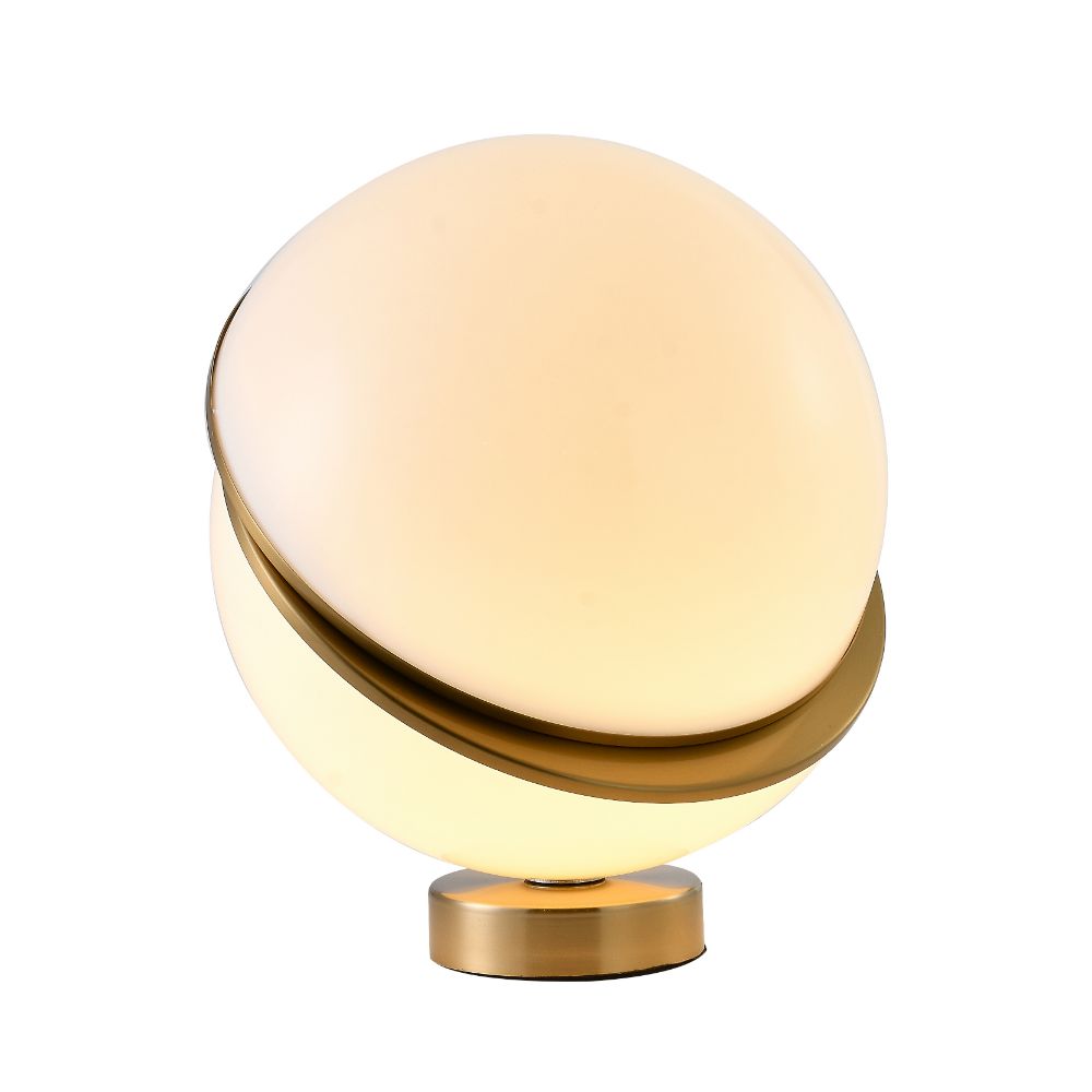 Bethel International BE08 Table Lamp in Gold
