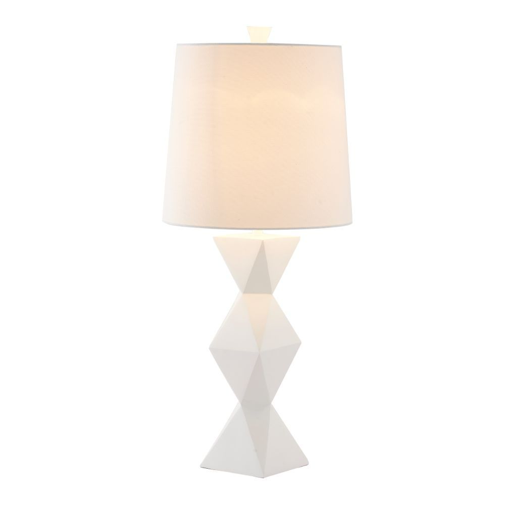 Bethel International COR01-TL Table Lamp in White