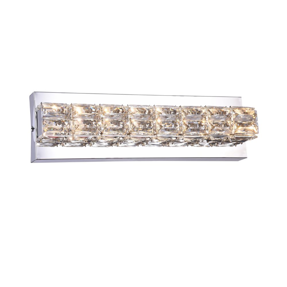 Bethel International  DIN10W16CH LED Wall Sconce in Chrome
