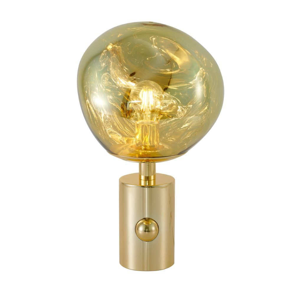 Bethel International DLS18T10G Table Lamp in Gold