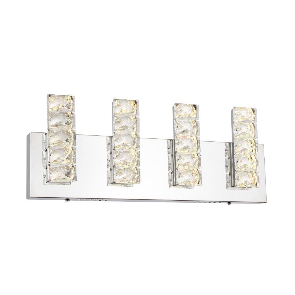 Bethel International FT35W18CH LED Wall Sconce in Chrome