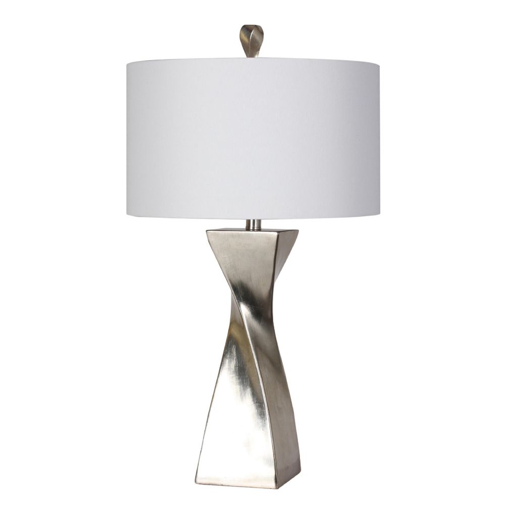 Bethel International JTL15KT-SL Table Lamp in Silver