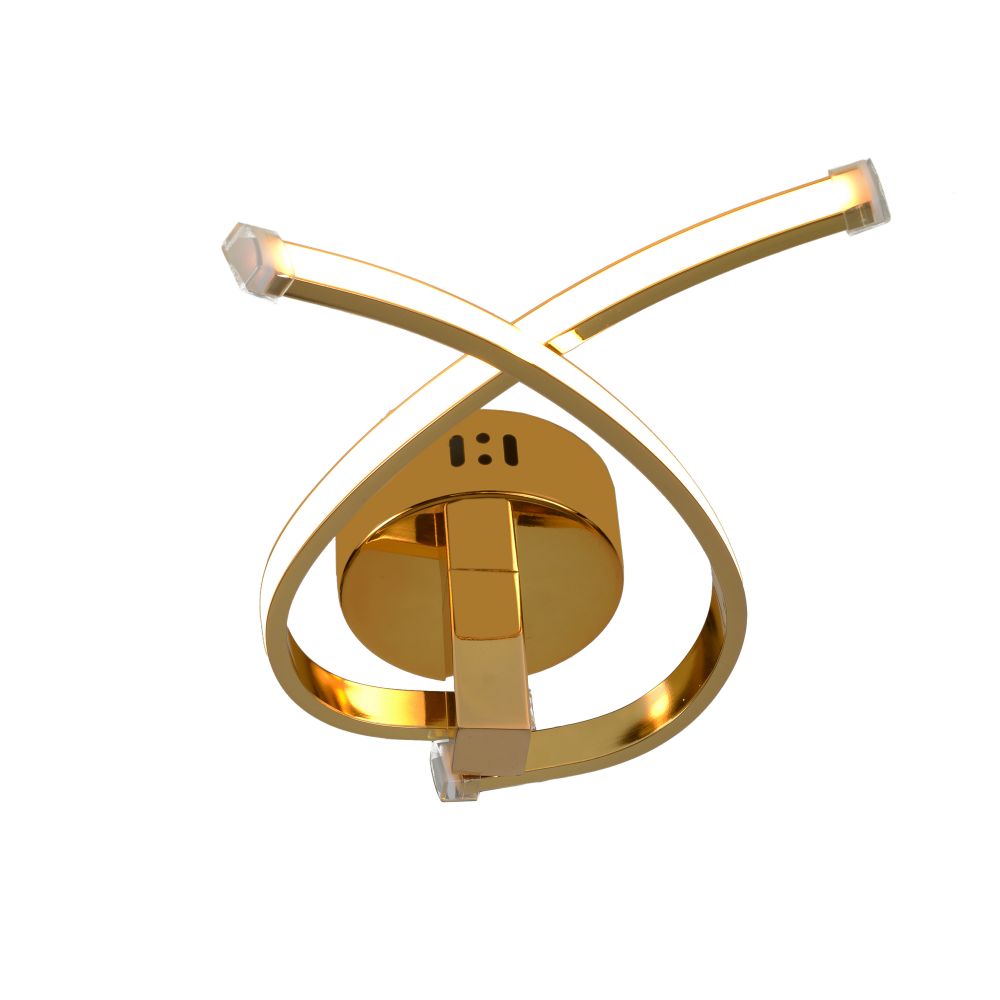 Bethel International TR10 LED Wall Sconce in Gold