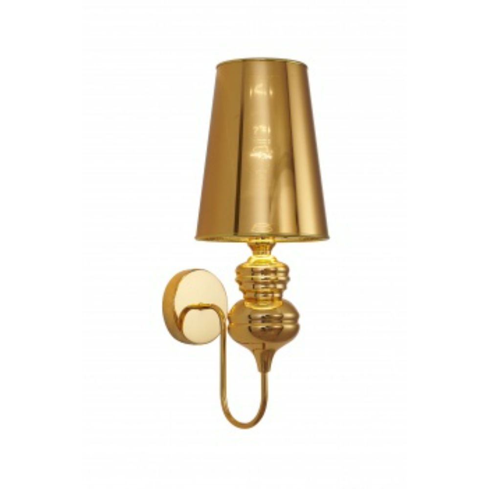 Bethel International  ONEW2CUS Wall Sconce in Polished Gold