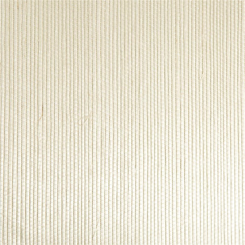 Kenneth James by Brewster 2622-54719 Kostya Fog Grasscloth Wallpaper