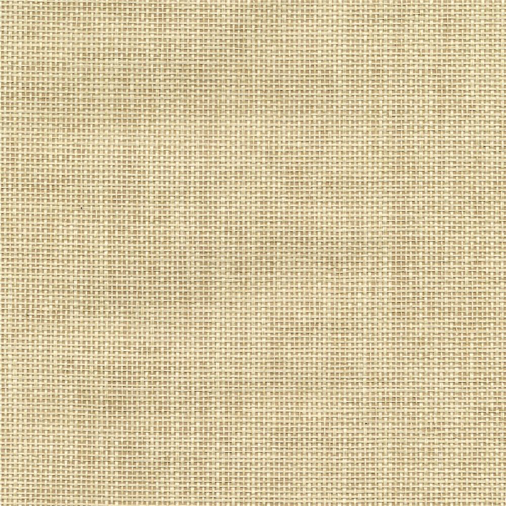 Kenneth James by Brewster 2622-54770 Pavel Sand Grasscloth Wallpaper