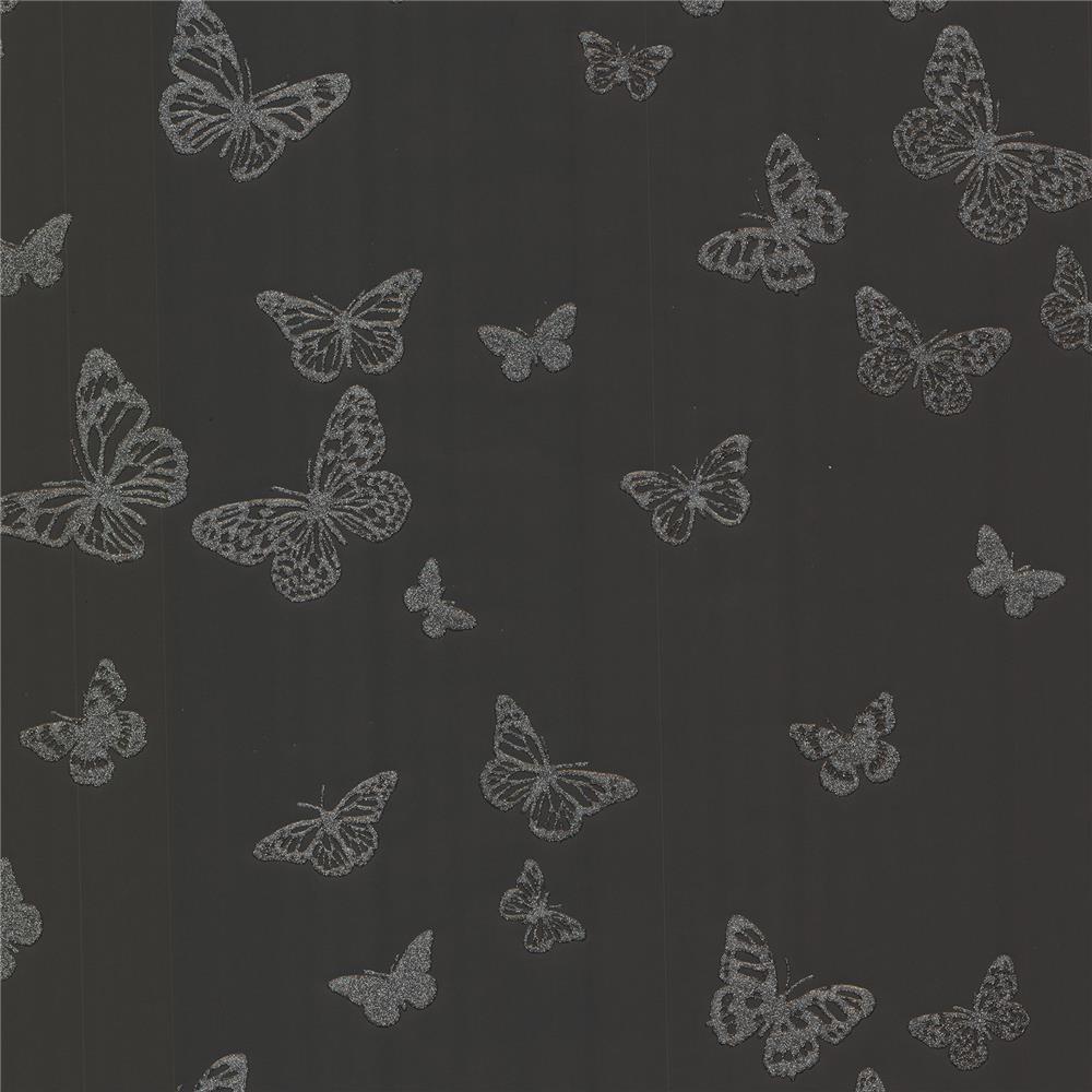 Brewster 2686-20280 Pearl Black Butterfly