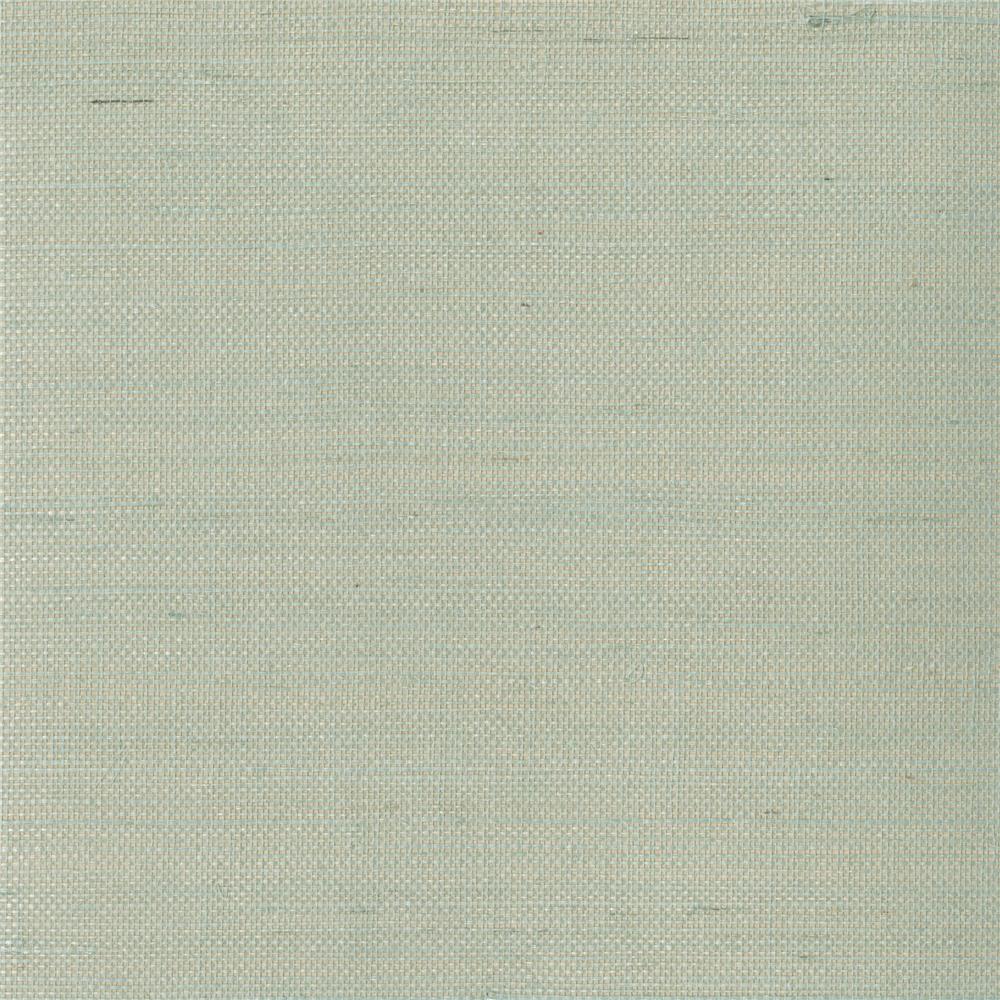 Kenneth James by Brewster 2693-30232 Mugen Light Green Grasscloth Wallpaper