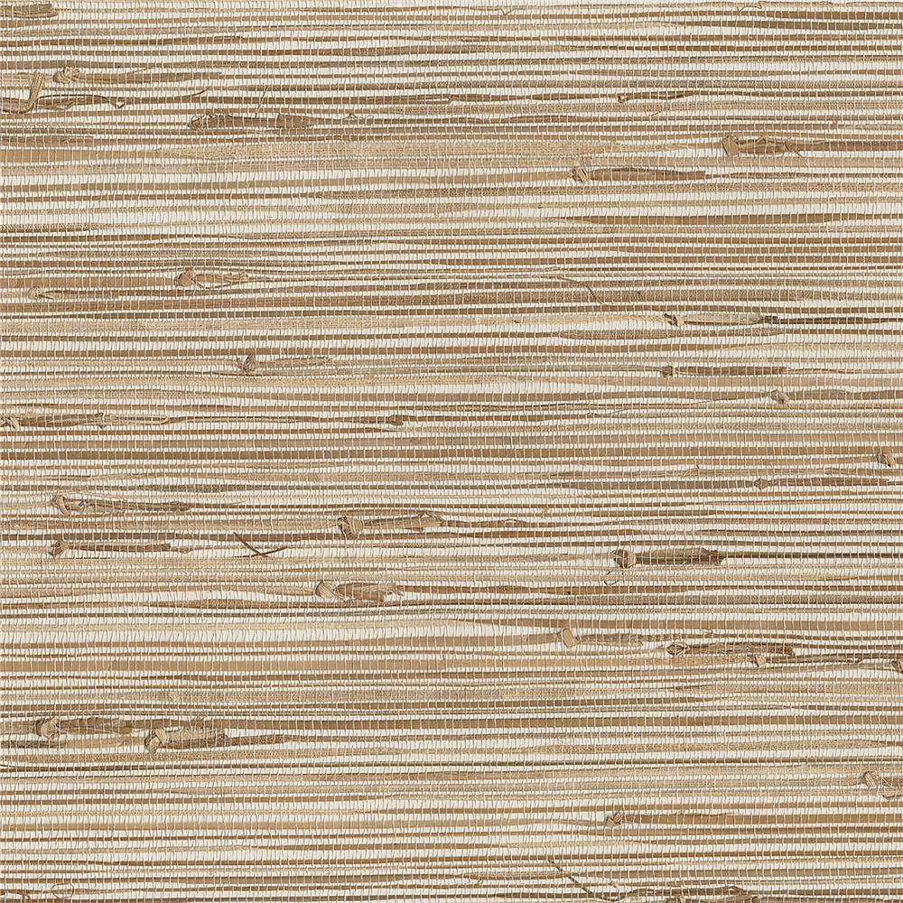 Kenneth James by Brewster 2693-65601 Dazo Neutral Grasscloth Wallpaper