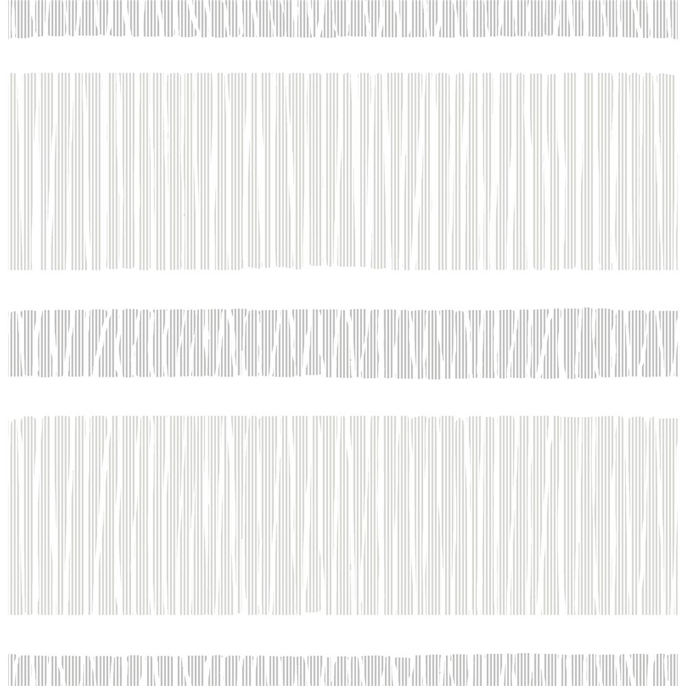 A-Street Prints by Brewster 2716-23836 Eclipse Gravity Grey Stripe Wallpaper