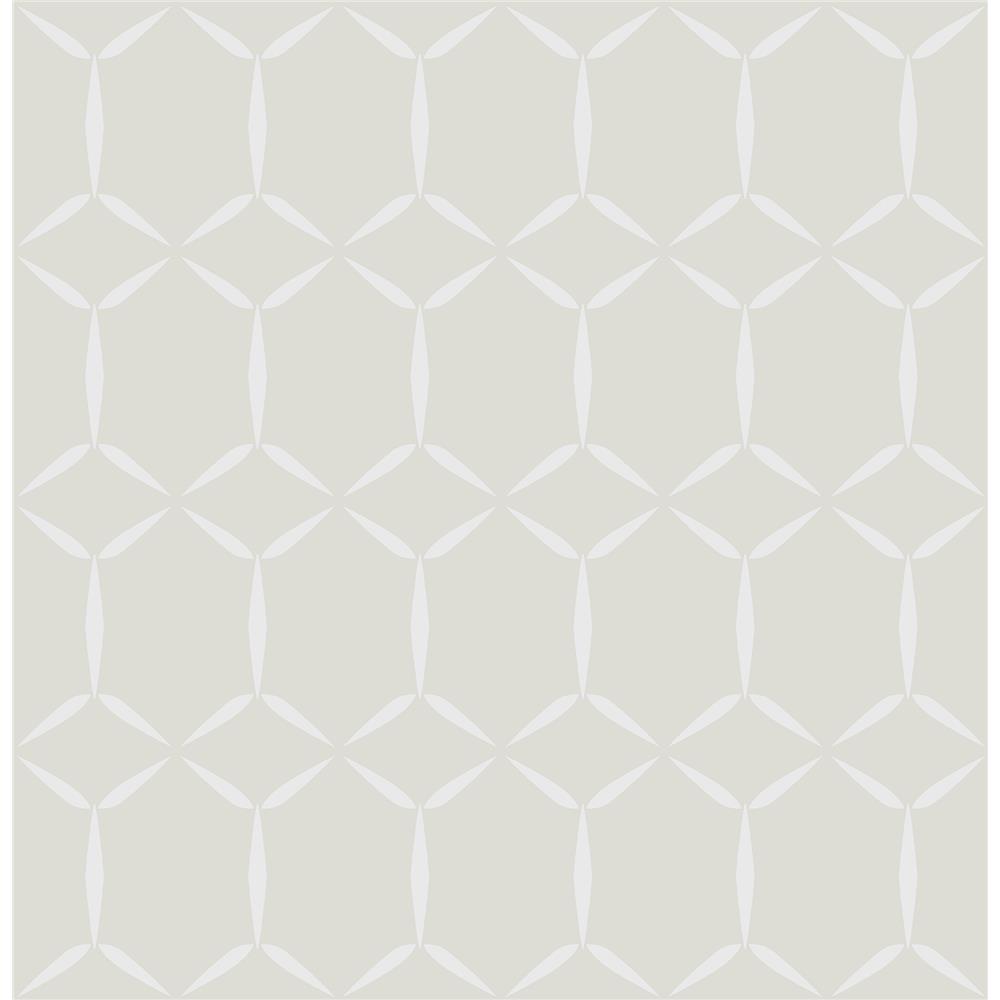 A-Street Prints by Brewster 2716-23852 Eclipse Fusion Neutral Geometric Wallpaper
