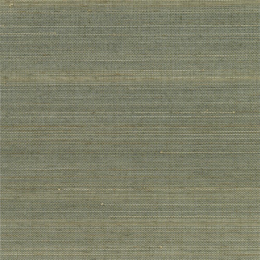 Kenneth James by Brewster 2732-54752 Canton Road Salisbury Grey Grasscloth Wallpaper