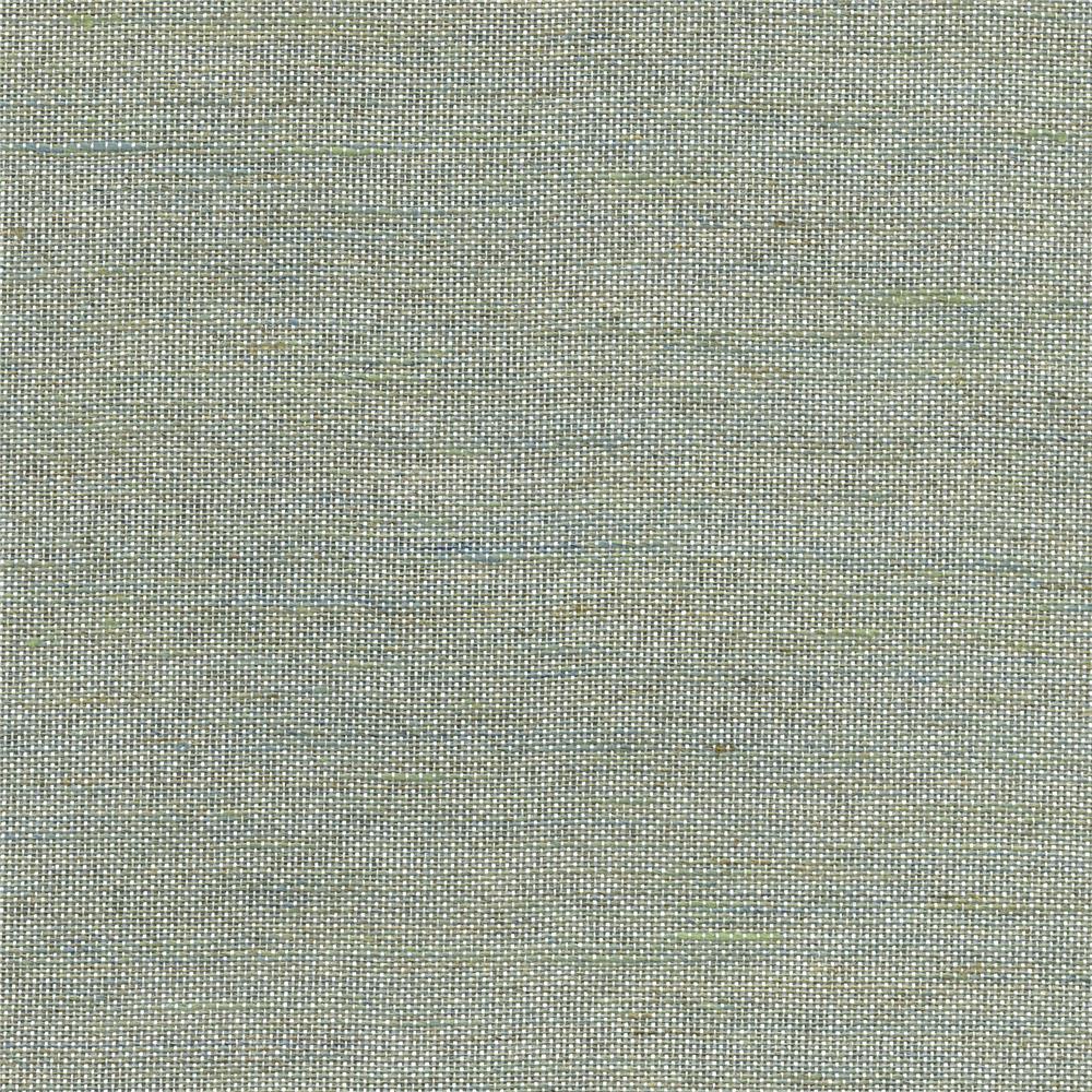 Kenneth James by Brewster 2732-80045 Canton Road Samai Aquamarine Grasscloth Wallpaper