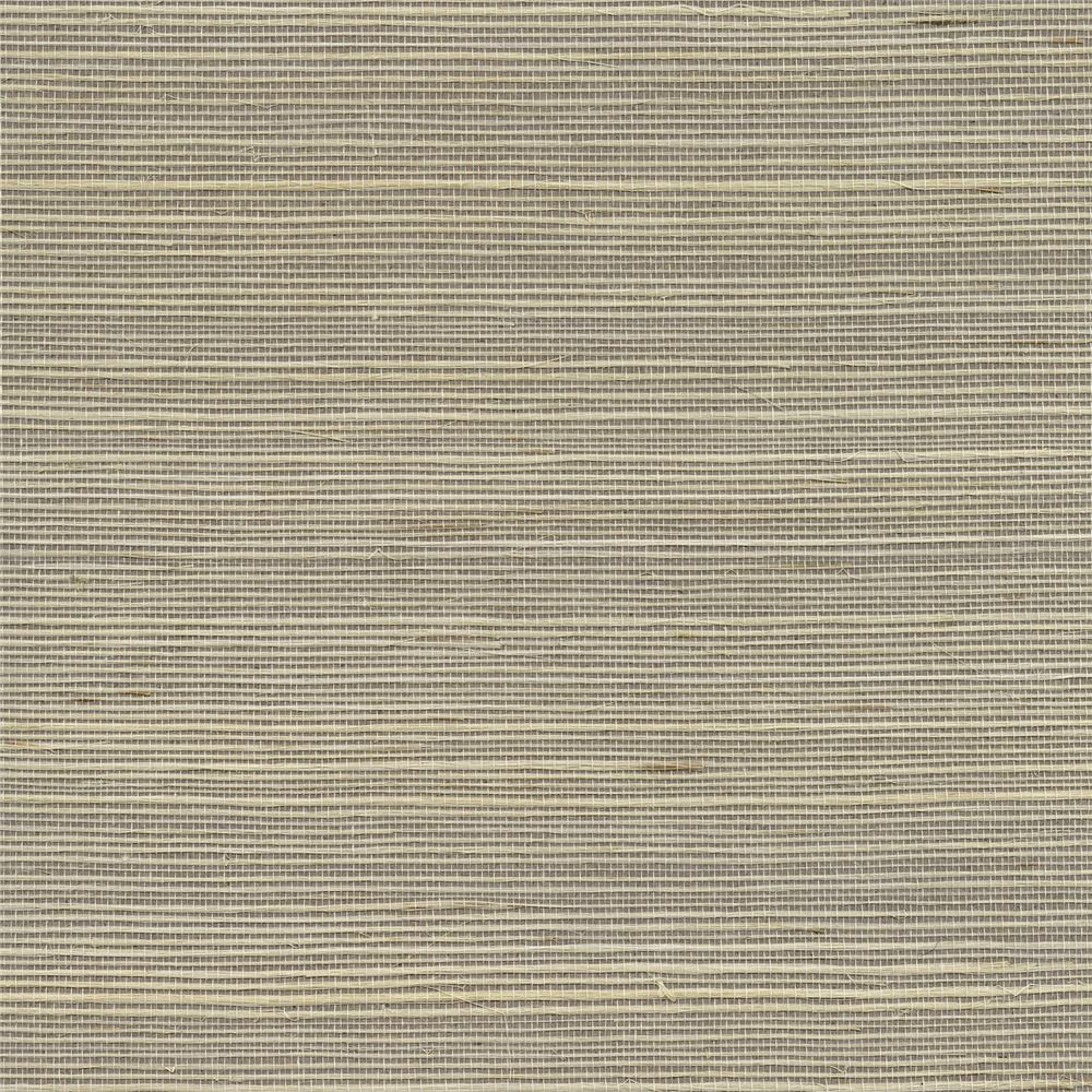 Kenneth James by Brewster 2732-80074 Canton Road Quing Taupe Sisal Grasscloth Wallpaper
