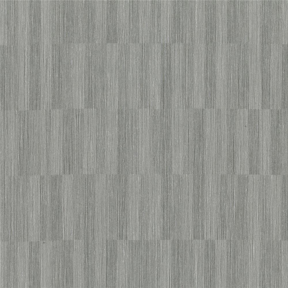 Warner Textures by Brewster 2741-6035 Texturall III Barie Grey Vertical Tile Wallpaper