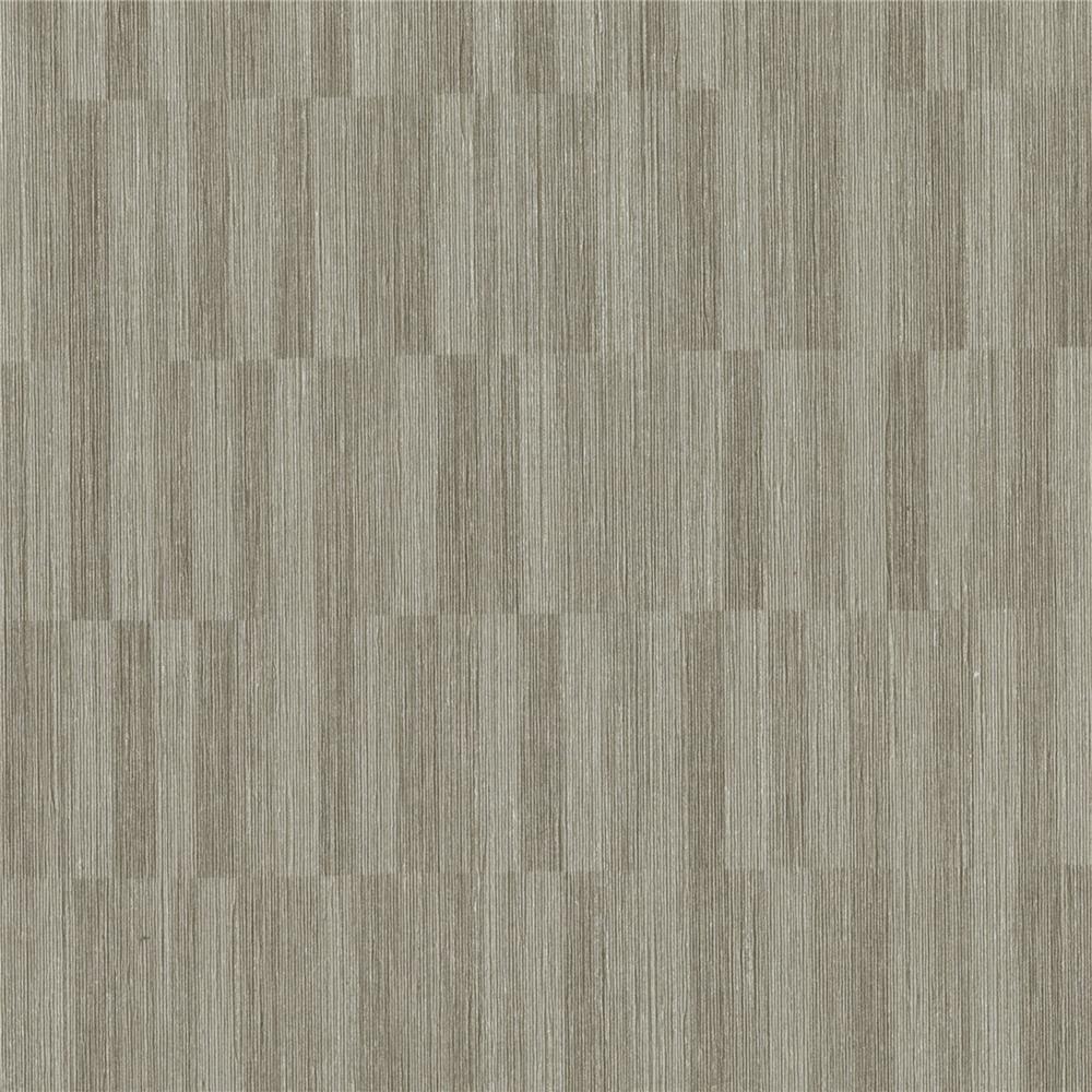 Warner Textures by Brewster 2741-6036 Texturall III Barie Light Brown Vertical Tile Wallpaper