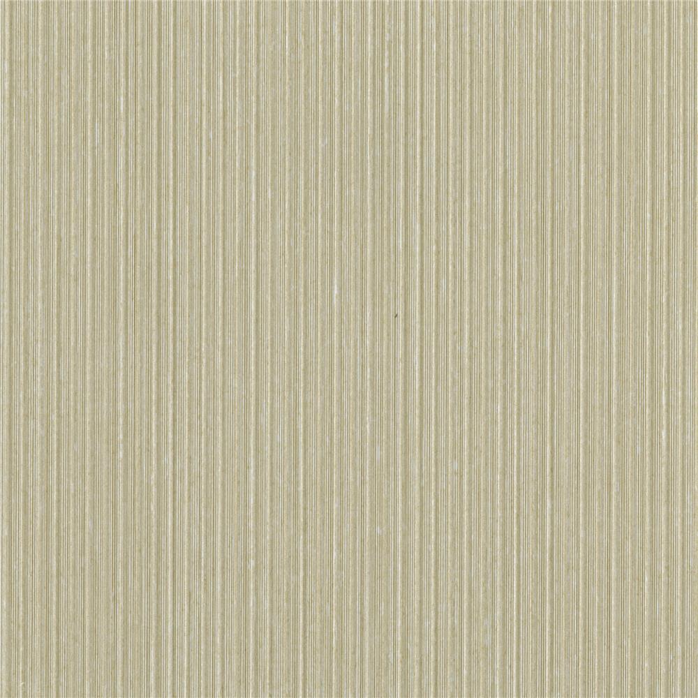 Warner Textures by Brewster 2741-6057 Texturall III Jayne Beige Vertical Shimmer Wallpaper