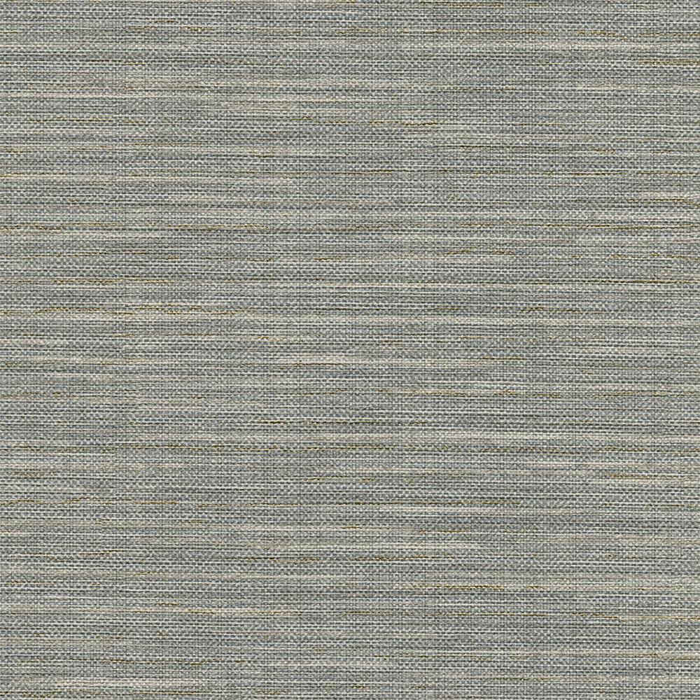 Warner Textures by Brewster 2758-8016 Bay Ridge Grey Faux Grasscloth Wallpaper