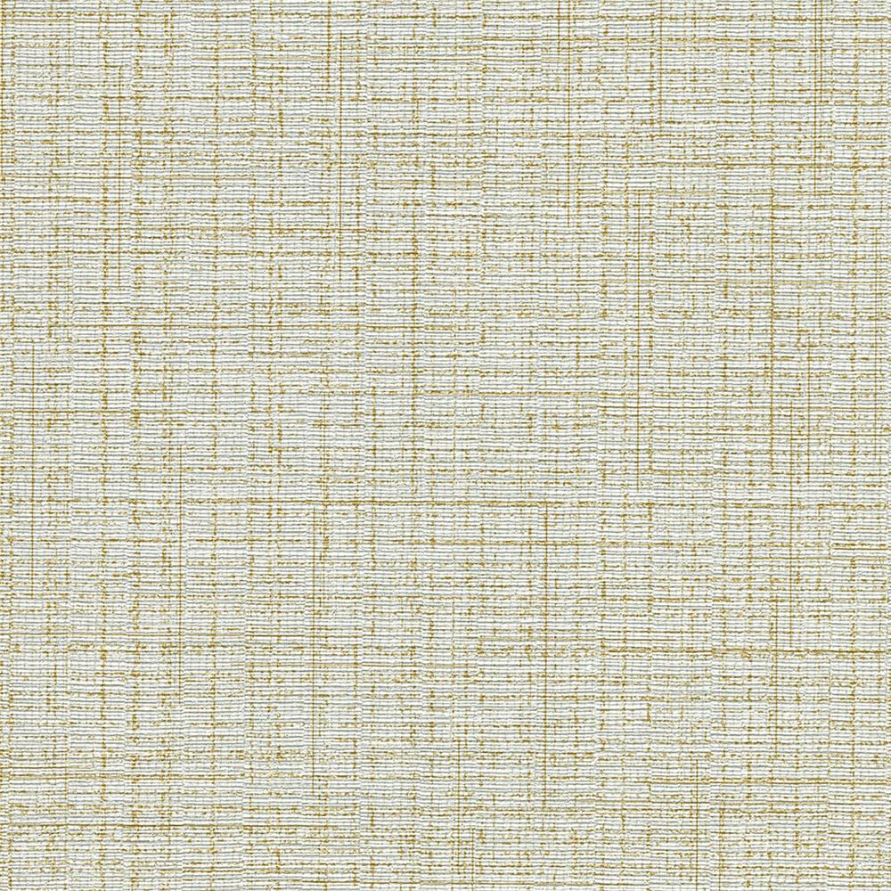 Warner Textures by Brewster 2758-8034 Solitaire II Light Grey Tweed Wallpaper