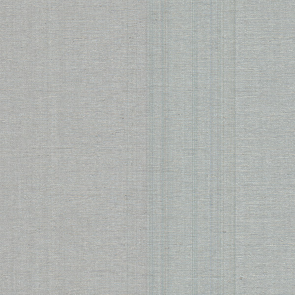 Warner Textures by Brewster 2758-87902 Aspero Silver Faux Grasscloth Wallpaper