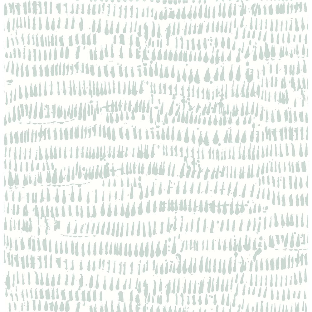 A-Street Prints by Brewster 2764-24356 Mistral Runes Seafoam Brushstrokes Wallpaper