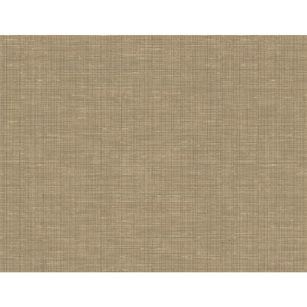 Kenneth James by Brewster 2765-BW40607 GeoTex Alix Light Brown Twill Wallpaper