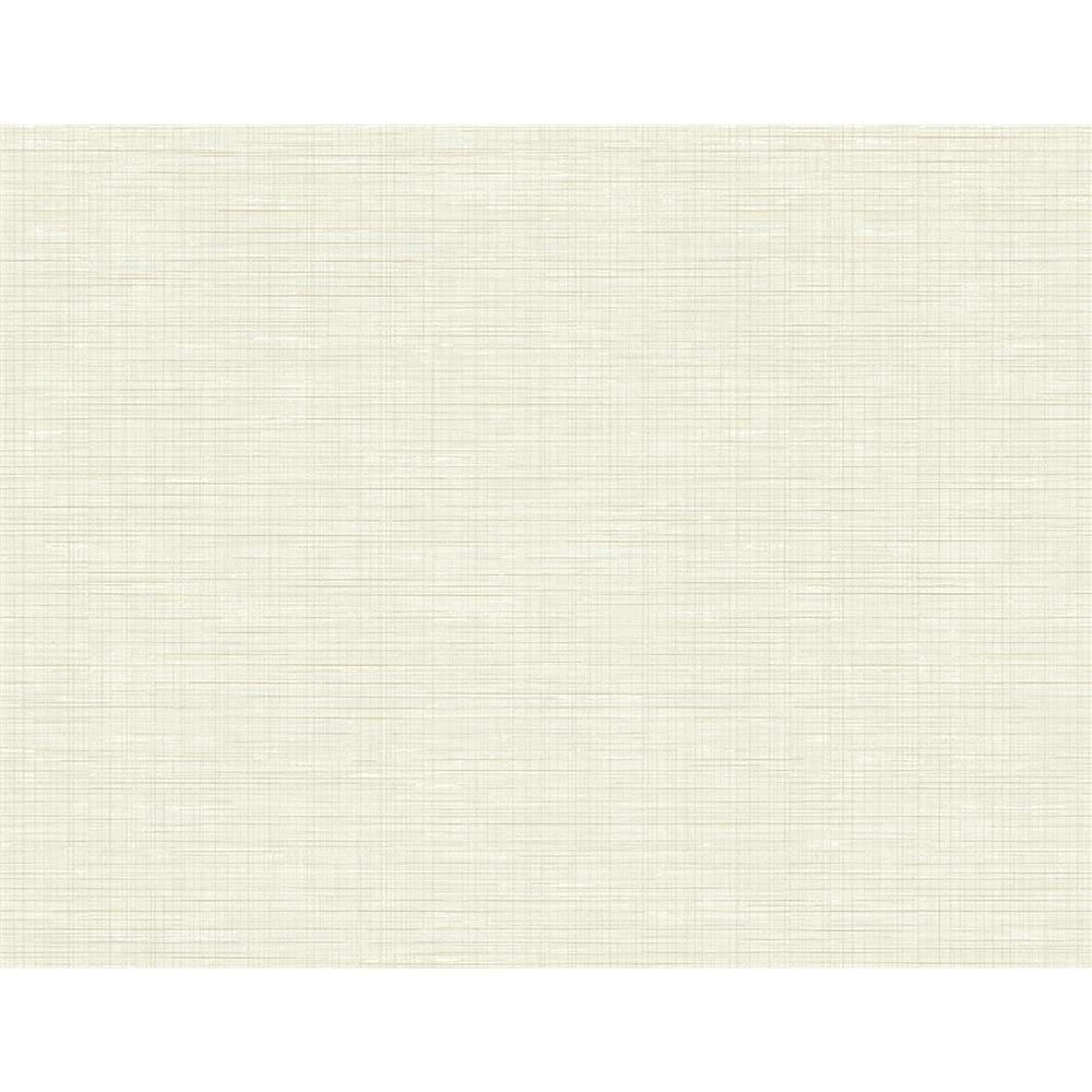 Kenneth James by Brewster 2765-BW40608 GeoTex Alix Ivory Twill Wallpaper