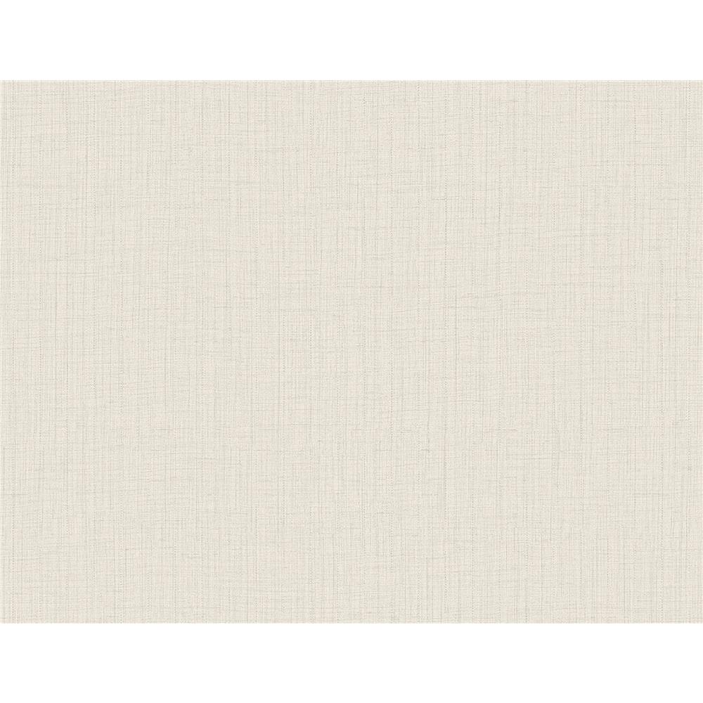 Kenneth James by Brewster 2765-BW40800 GeoTex Oriel Cream Fine Linen Wallpaper