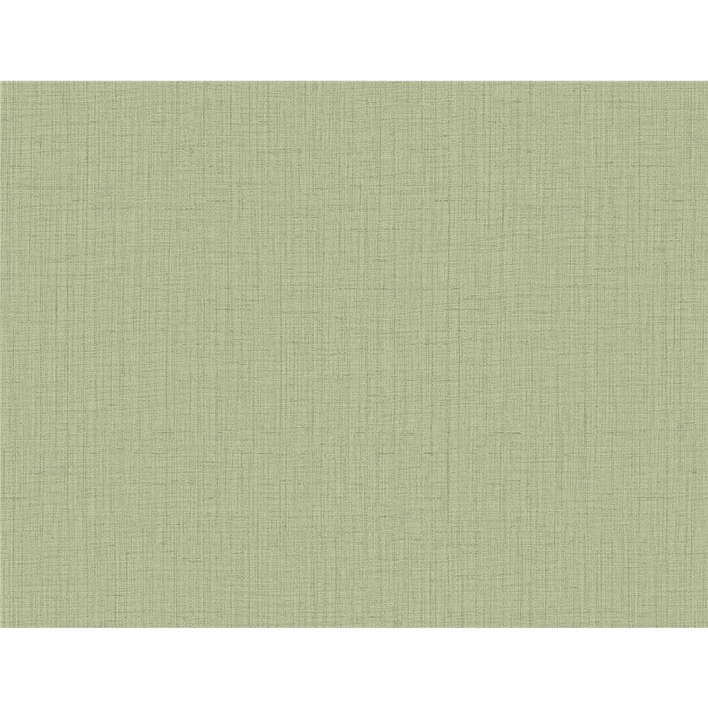 Kenneth James by Brewster 2765-BW40804 GeoTex Oriel Light Green Fine Linen Wallpaper