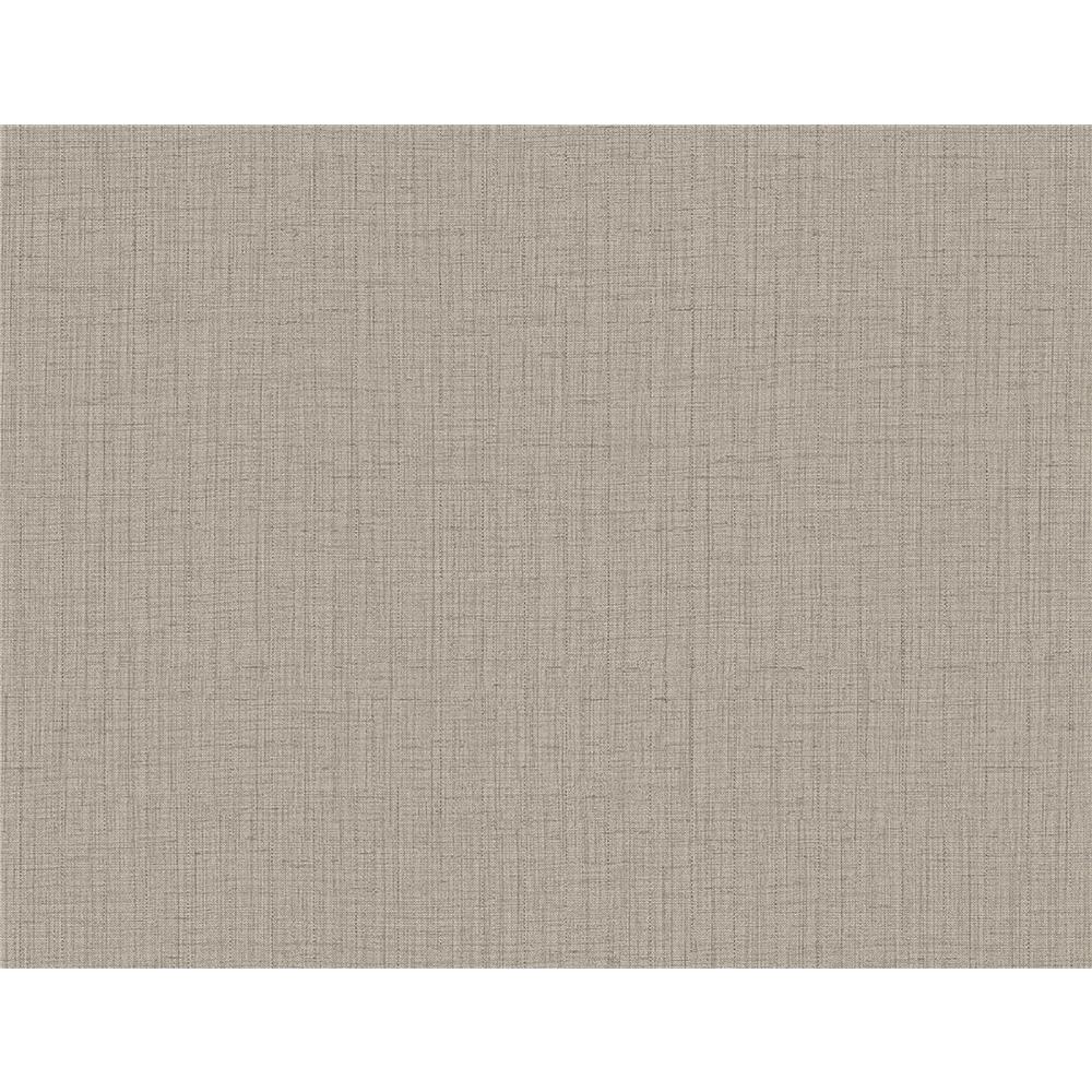 Kenneth James by Brewster 2765-BW40806 GeoTex Oriel Grey Fine Linen Wallpaper