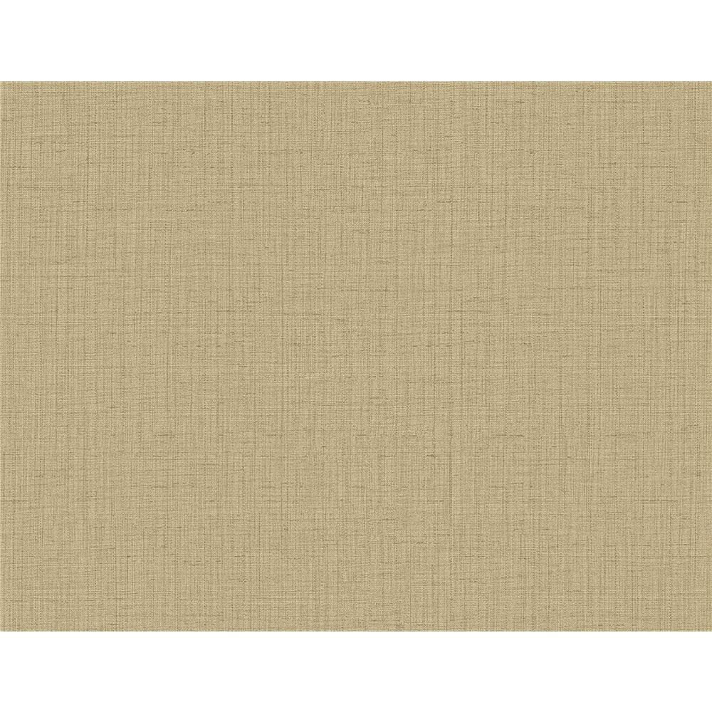 Kenneth James by Brewster 2765-BW40825 GeoTex Oriel Khaki Fine Linen Wallpaper