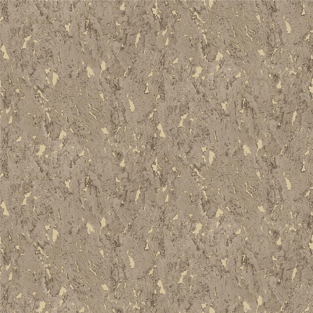 Brewster 2767-23773 Techniques & Finishes III Adrift Brown Large Cork Wallpaper