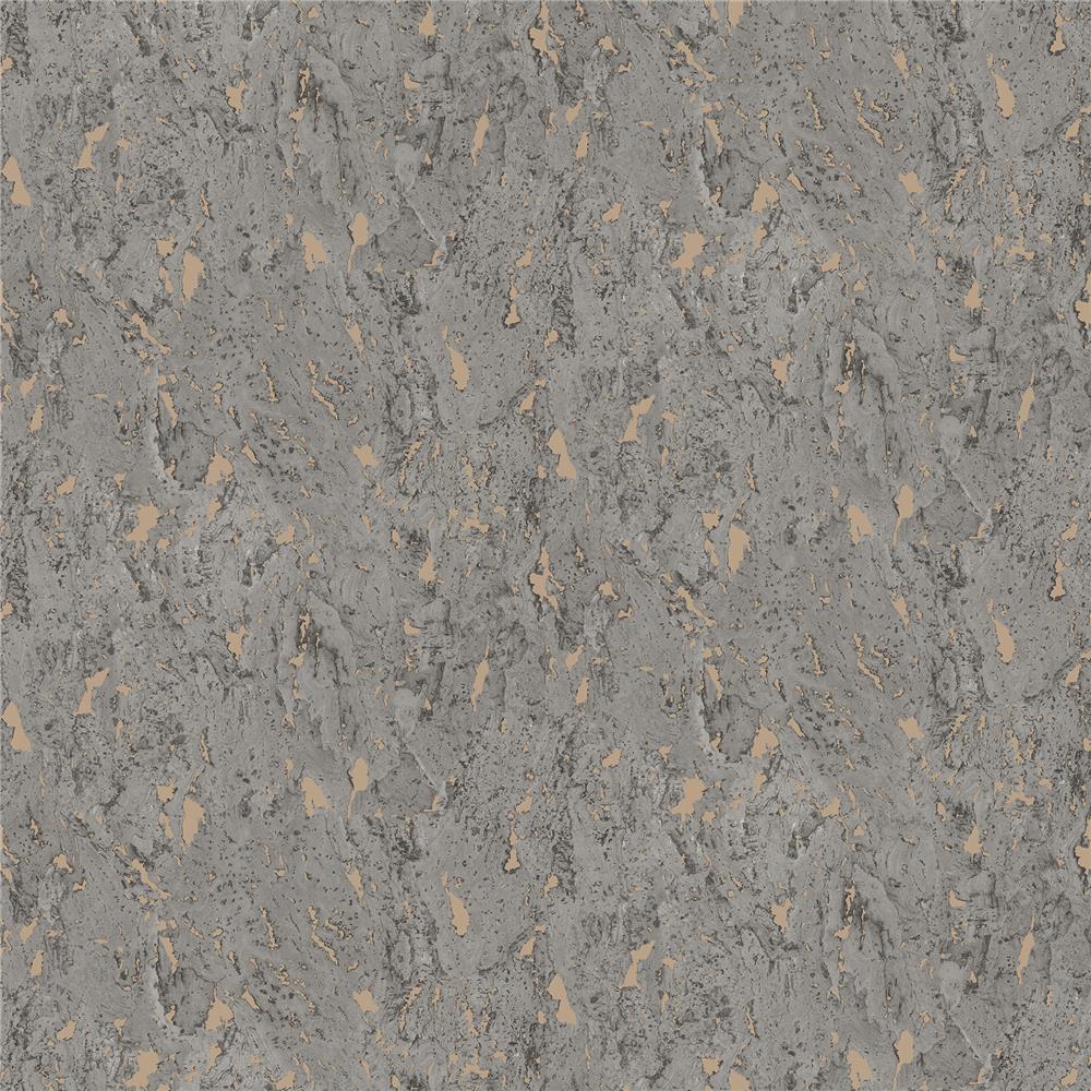 Brewster 2767-23774 Techniques & Finishes III Adrift Grey Large Cork Wallpaper
