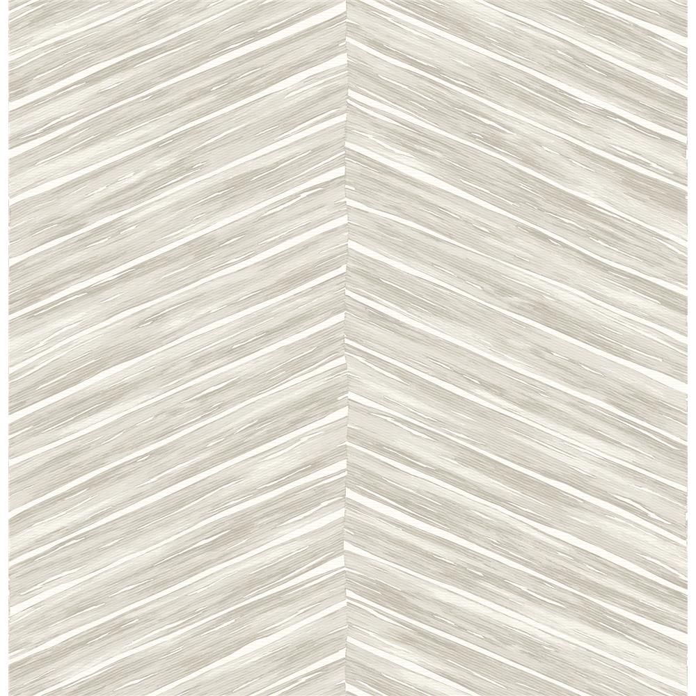 Brewster 2767-23777 Techniques & Finishes III Pina Light Grey Chevron Weave Wallpaper