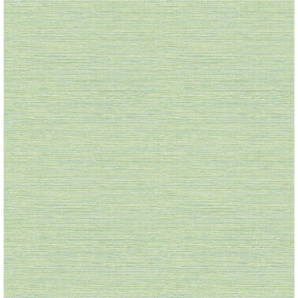 Brewster 2767-24284 Techniques & Finishes III Bluestem Green Faux Grasscloth Wallpaper