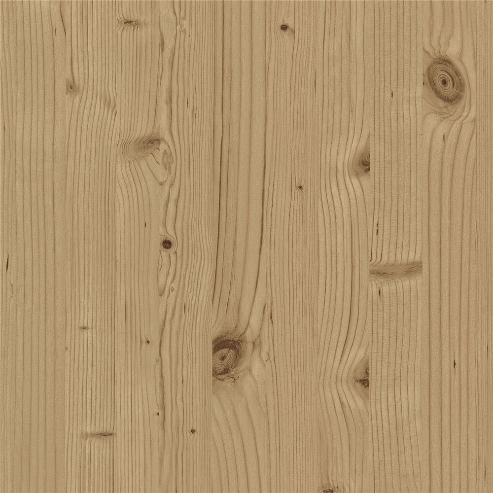 Advantage by Brewster 2774-606256 Stones & Woods Uinta Light Brown Wooden Planks Wallpaper