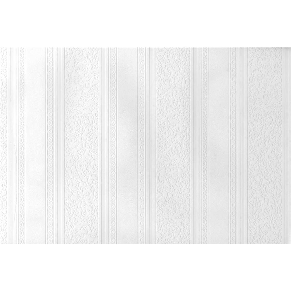 Brewster 2780-59003 Paintable Solutions V Kannberg Paintable Stripe Texture Wallpaper