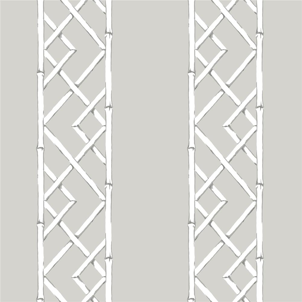 A-Street Prints by Brewster 2785-24808 Signature by Sarah Richardson 60 by Brewster 2785-24808 60 Sterling Latticework Wallpaper