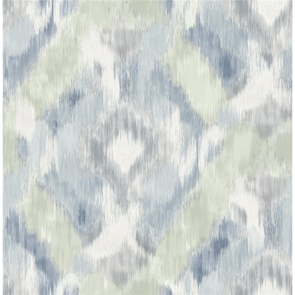 A-Street Prints by Brewster 2785-24825 Signature by Sarah Richardson 37 by Brewster 2785-24825 37 Denim Mirage Wallpaper