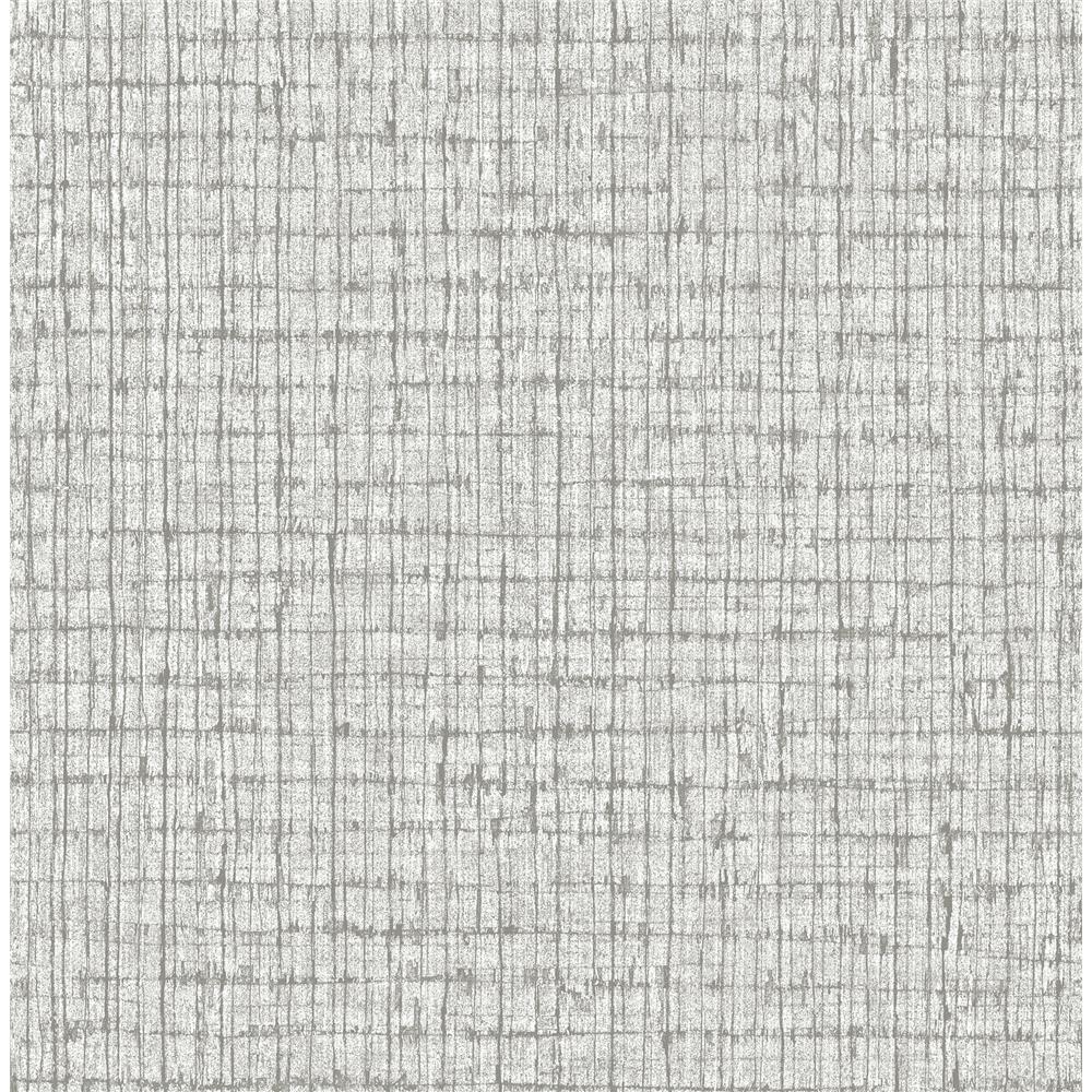 A-Street Prints by Brewster 2785-24850 Signature by Sarah Richardson 55 by Brewster 2785-24850 55 Graphite Palmweave Wallpaper