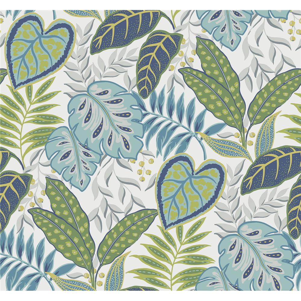 A-Street Prints by Brewster 2785-87425 Signature by Sarah Richardson 39 by Brewster 2785-87425 39 Aegean Jasmine Wallpaper