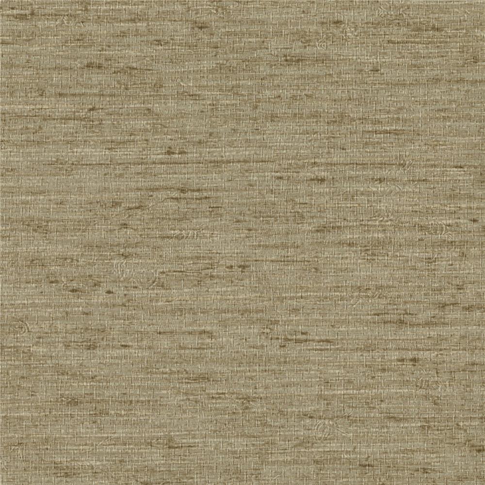 Warner Textures by Brewster 2807-6040 Warner Grasscloth Resource Everest Gold Faux Grasscloth Wallpaper