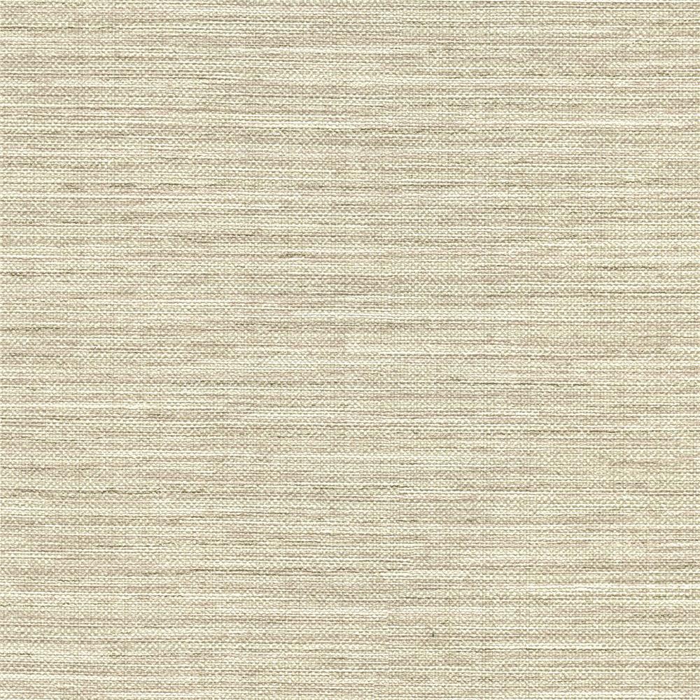 Warner Textures by Brewster 2807-8019 Warner Grasscloth Resource Bay Ridge Neutral Linen Texture Faux Grasscloth Wallpaper